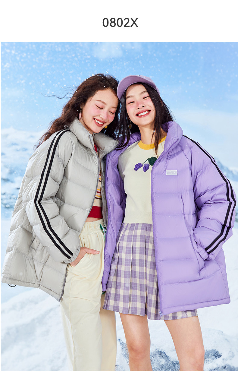 雪中飞2023秋冬羽绒女装保暖防寒外套短中长款休闲时尚反季特惠