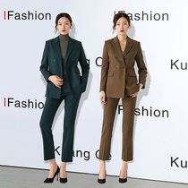 2022 Suit Korean Style Women Fashion Business Casual Premium Career Set British Style Suit Classy Formal