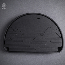 Tao Shangyin ceramic tea tray savings drainage modern Mini simple home office dry bubble tea tray small tea table