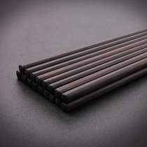 Brand High-end Red Wood Chopsticks Home Hotel 10 Double Loaded Natural No Lacquered Wax Violet Light Sandalwood Chopstick Gift Box