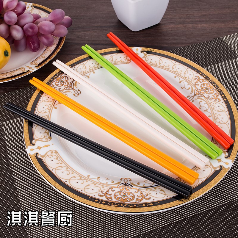 Dolly bag mail Korean color plastic chopsticks melamine porcelain - like special five pairs of 10 pairs of chopsticks chopsticks upscale hotel family