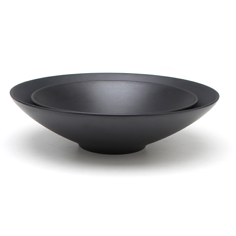 Japanese hat to trumpet melamine restaurant noodles in soup bowl ltd. mooring grim malatang new imitation porcelain bowl of shallow bowl meal