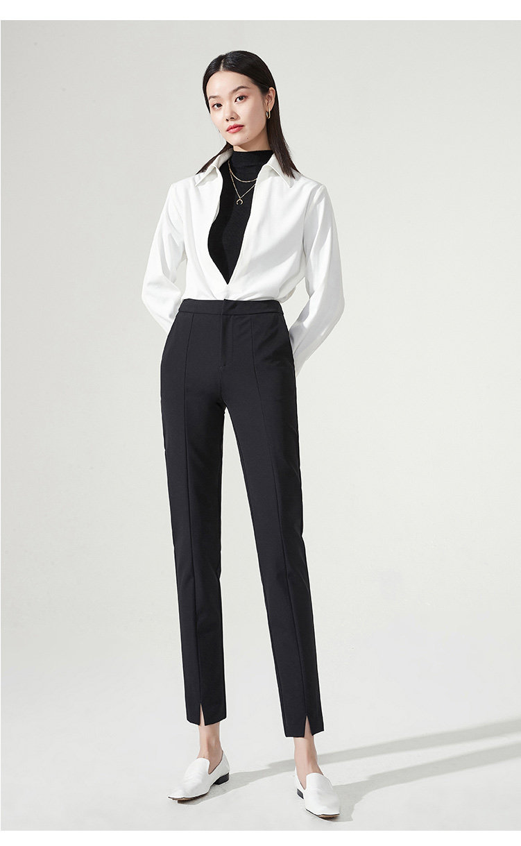 厚薄:常规款裤装款式:直筒裤裤长:九分裤裤型:宽松适用人群:女士适用