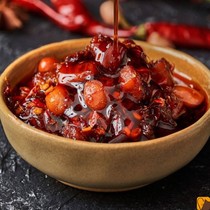 Guiyang chicken whistle Chen Erping chicken oil pepper seasoning Guizhou specialty rice dressing sauce kitchen condiment 270g * 3 bottles