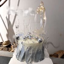 Cake decoration dream capture dream capture minicake plug flag romantic lovers birthday party baking decoration