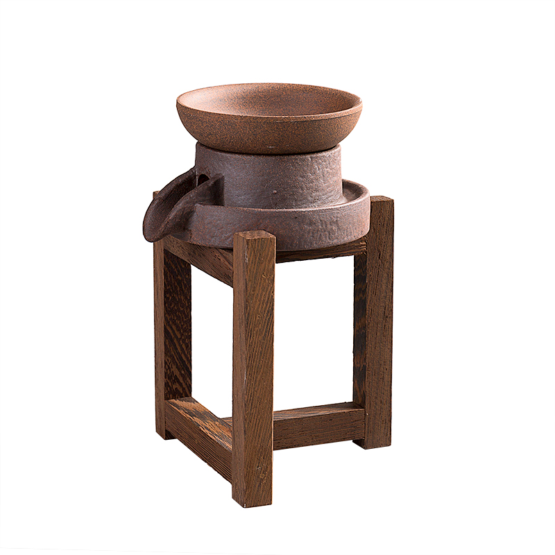 Creative coarse pottery) tea strainer screen tea accessories) frame ceramic tea tea tea filter