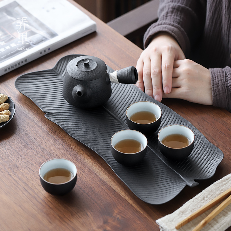 The Get | dry terms Taiwan tea of black tea tray in the tea tray was Japanese dry plate of kung fu tea tea fruit bowl