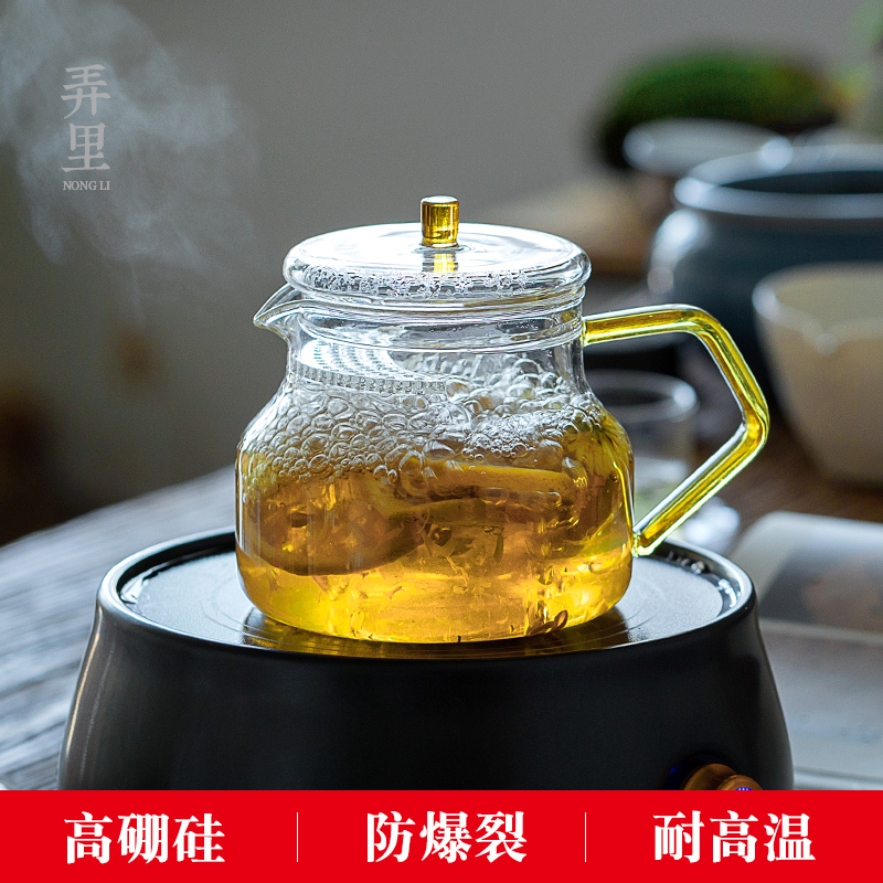 The Heat - resistant glass the boiled tea, the electric TaoLu steaming tea is black tea boiled tea machine automatic steam boiling tea stove puer tea