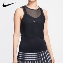 Nike Nike womens French Open tennis clothing tennis vest mesh jacket Osaka Naoki vest CI9321