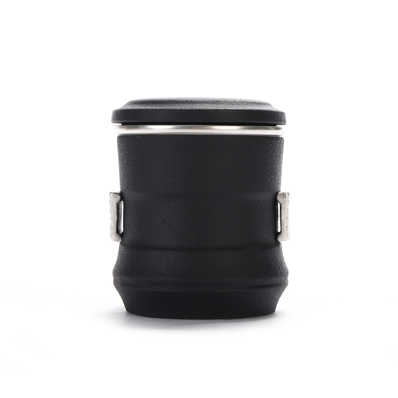 Implement the best tea with a silver cup silver 999 ceramic sample tea cup pure manual home tasted silver gilding crack cup single CPU