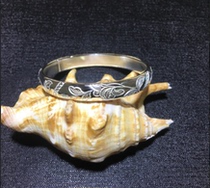 S990 pure silver pure handmade opening bracelet Two Joe one gram RMB13