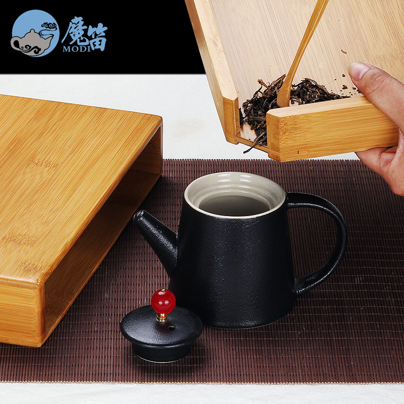 The flute bamboo tea box knife tea caddy fixings tea ChaZhen tea tea cake cone points tea tray shelf fittings of The tea taking