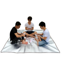 150*200cm Aluminum film moisture-proof mat Camping mat Picnic mat Childrens play mat Tent nap mat