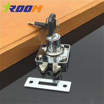 Yilong Hardware Drawer Lock Furniture Lock Inlay Lock Scissor Lock Cabinet Door Lock 128-19 (Handles)