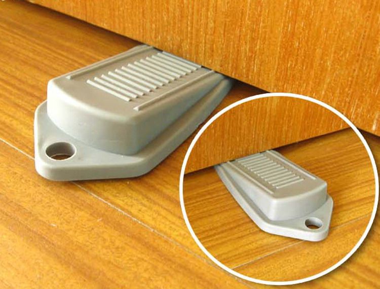 宝宝安全软塑料门塞出口韩国创意门档门阻防关门夹伤小手橡胶门赛