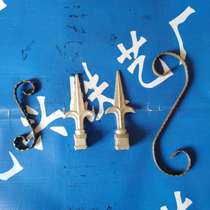 Fence tip fence tip Wrought iron door gun head Fence tip Wrought iron door eyebrow tip Wrought iron gate tip Iron railing gun head