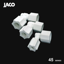 JACO 45 series PP elbow internal thread joint L-type joint plastic joint plastic joint plastic pipe fittings corrosion resistance
