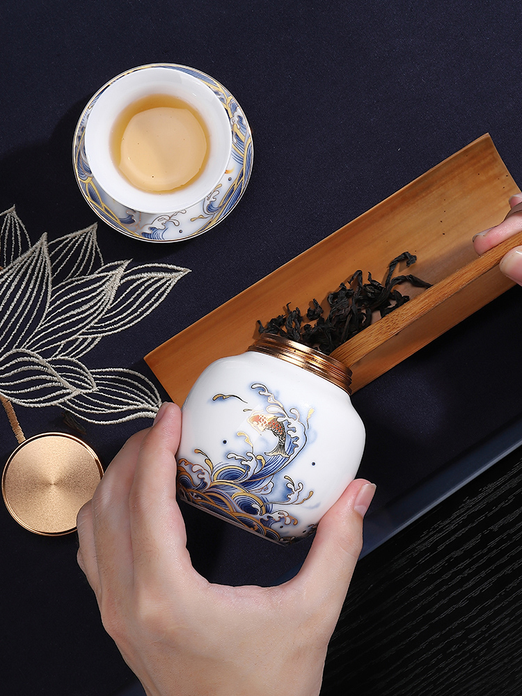 High - grade white porcelain suet jade portable tea sets travel home kung fu tea cups is suing teapot apparatus and equipment