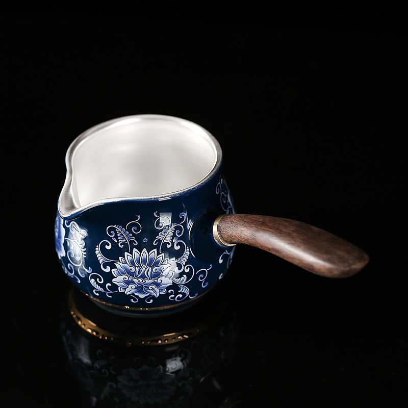 Points tea exchanger with the ceramics fair silver cup tea sea side) set the kung fu tea set Points accessories fair keller of tea cups