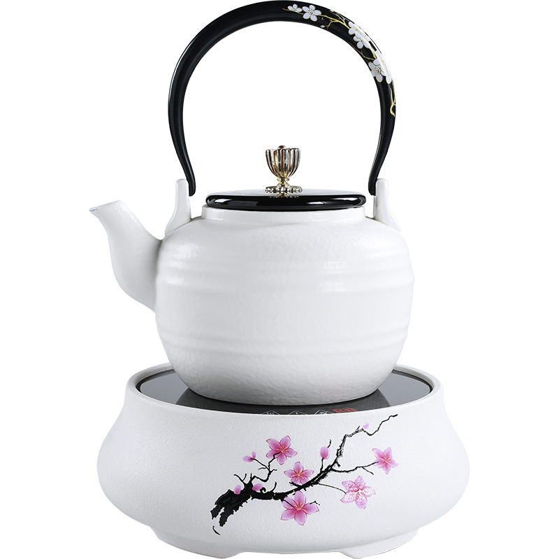 The Mini electric TaoLu boiling tea household porcelain teapot tea stove suits for health ceramic pot of fully automatic kettle