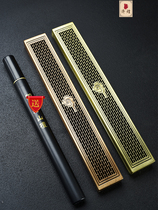 Jihuang copper bin incense burner tea ceremony line incense burner sandalwood incense box incense parchment agarwood household indoor aromatherapy stove