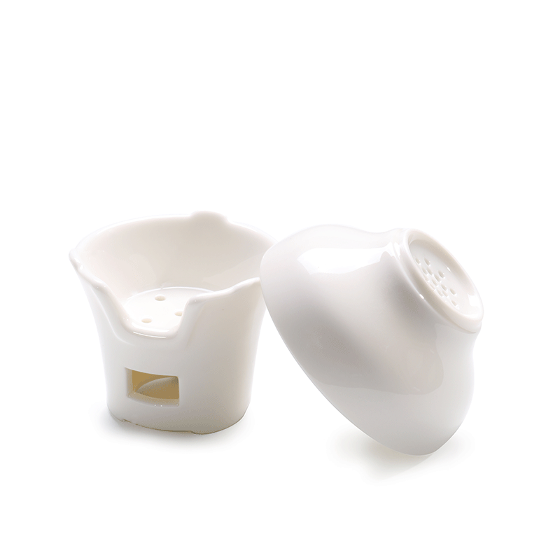 Dehua white porcelain in lard) tea filters filter ceramic tea set with parts fair keller coal stove)