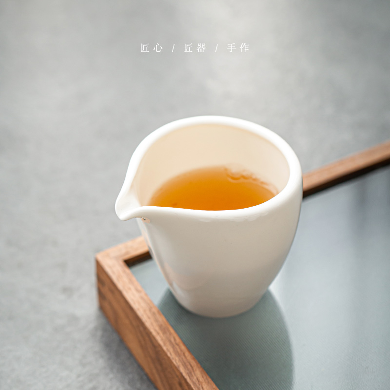 Chick just a cup of tea points of tea ware Japanese jade porcelain kung fu tea tea accessories filter points bowl and cup