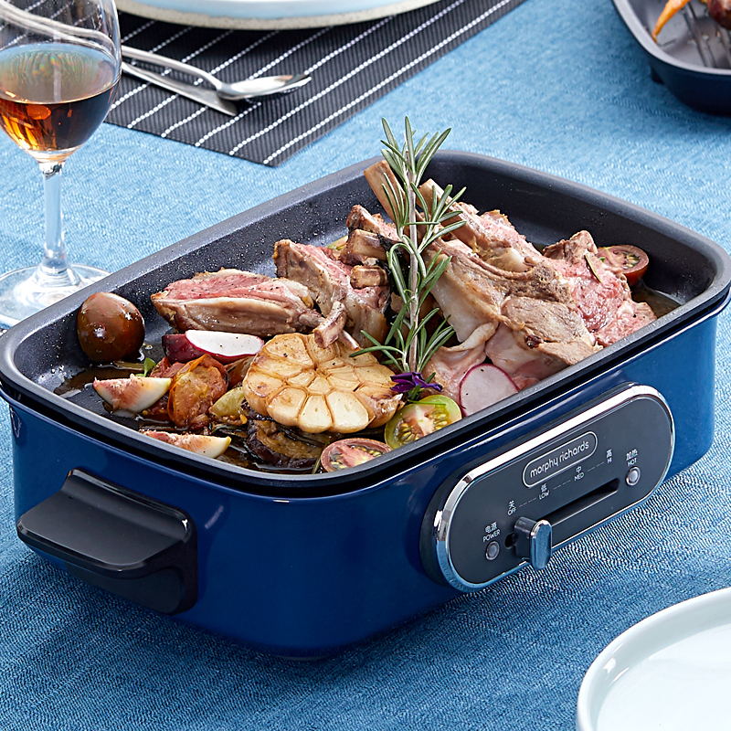 british mofei multi-functional cooking pot accessories six disc flat baking plate meatball plate fried egg pancake rougamo plate
