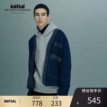 initial autumn and winter kendo cloth jacket retro color pocket loose tooling men