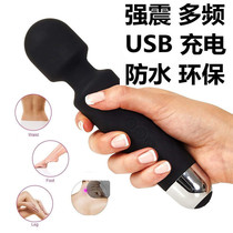 USB Charging Massager Silent Electric Massage Hammer Powerful Shake Massage Stick Woman Full Body Massager Cervical Spine
