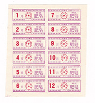 Tianjin 89 suburban soap ticket 1-12 month a small version of Tianjin Life ticket non-food ticket