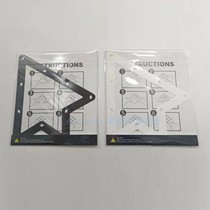 Special ball placement paper for billiards competition kick-off film tripod gasket black 890 ball placement patch supplies