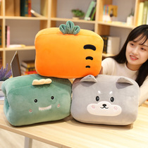 Cute cartoon warm hand hands hand pillow winter warm cover hand pillow hand pillow student nap pillow table