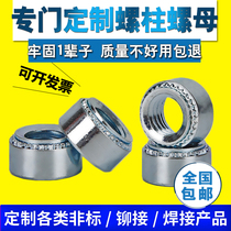 Riveting parts non-standard customization stud screws and nuts non-standard customization