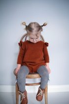 Juno jumpsuit baby jumpsuit sweater text knitting description translation knitting illustration non-finished