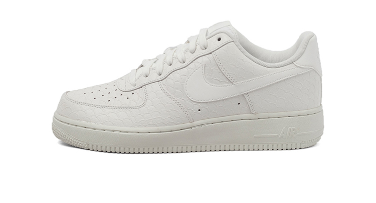 nike af1白色龙磷头层皮 718152-106 男款