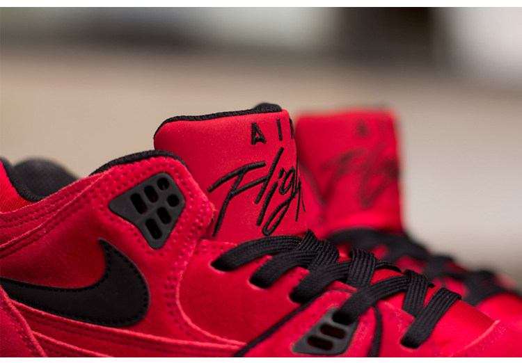 乔丹air flight 89 suede gym red 红黑 男款篮球鞋