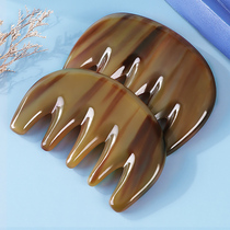 Plateau yak horn head massage comb natural head Meridian hair treatment scalp male and female teachers give gifts