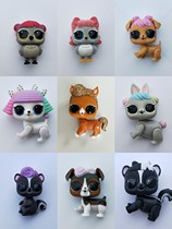 Genuine Casual Goods Surprise Pet Original Bag Undetached Lego Cute Ball Cute Mini Doll Gift Paparazzi Toy Swing