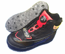 Fishing rock fishing shoes can change the bottom outdoor waterproof non-slip rotary buckle felt bottom reef sea fishing raft fishing steel spikes