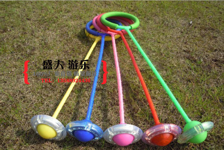 Скакалка на одну ногу Второе обновление поколение губки оболочка вспышка перейти прыжки мяч игрушка ноги глобус надувной мяч с губкой малыш игрушки