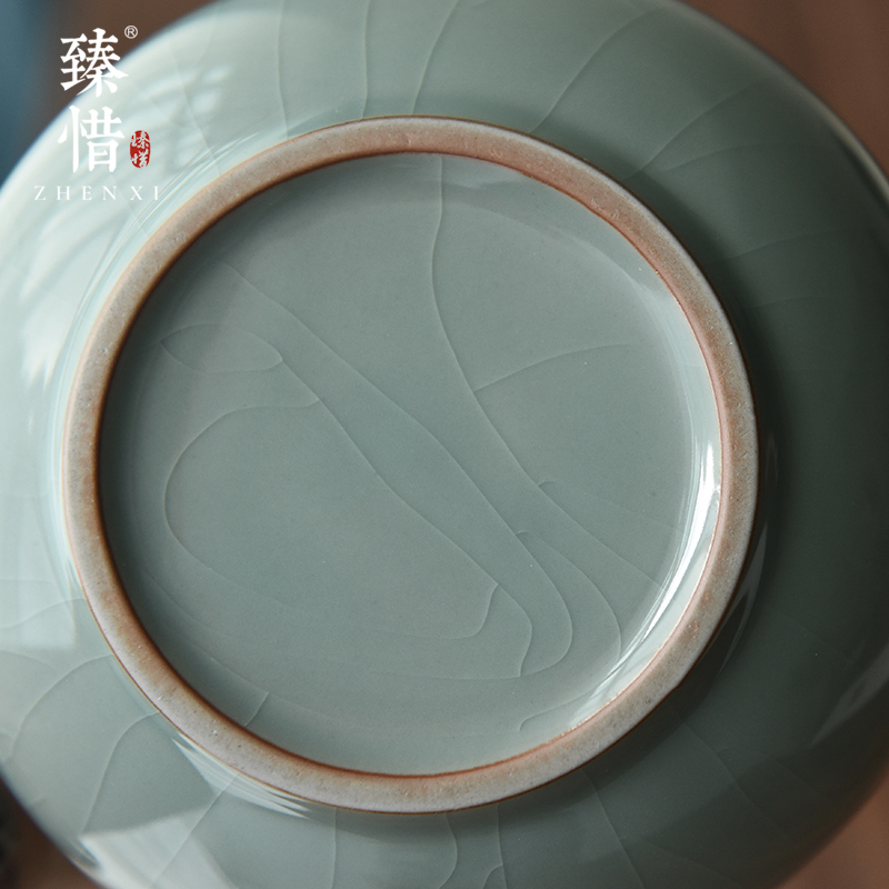 "Precious little elder brother up with large ceramic tea wash cup for wash in hot water, after the cylinder kung fu tea set household modern tea accessories