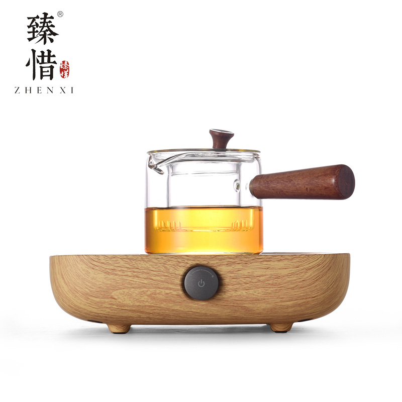 Cherish side by permeating the boiled tea machine electric teapot heat - resistant glass TaoLu kung fu tea set household contracted