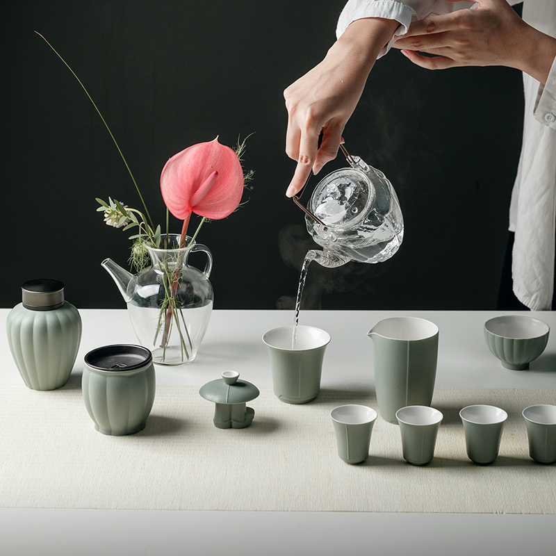 The Self - "appropriate content caddy fixings Japanese POTS sealed jar store receives contracted modern ceramic pot storage tanks