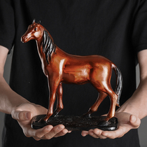 Copper horse ornaments decorations office living room crafts copper products opening gifts horses to successful ornaments