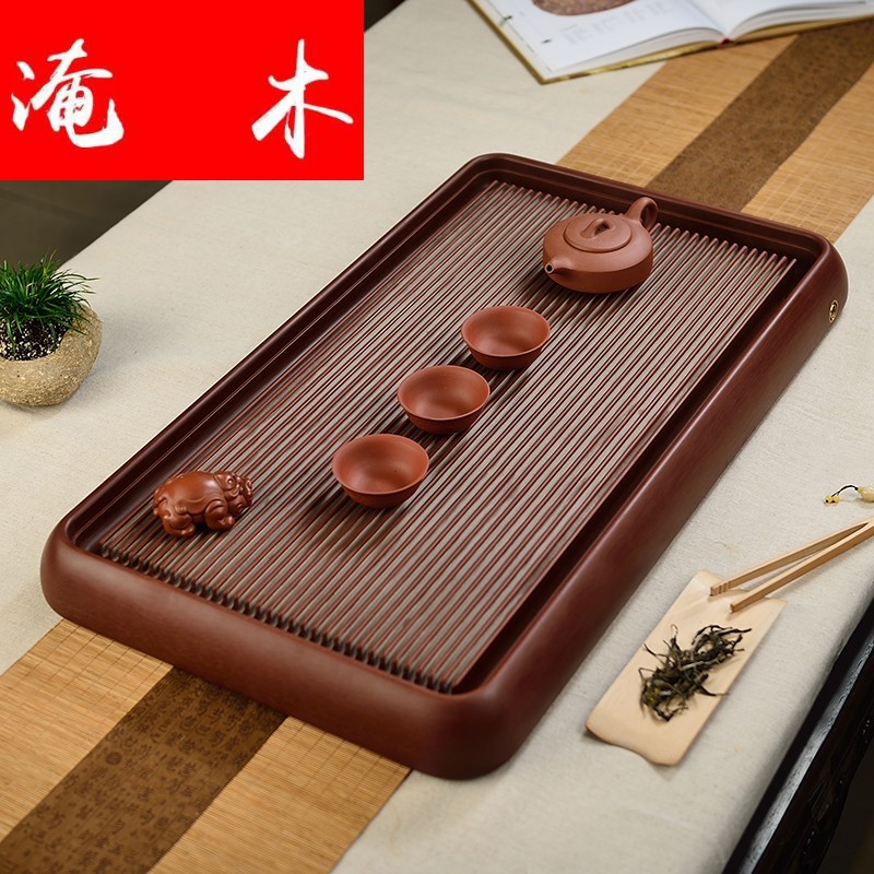 Flooded wood Germany makings high - grade tea tray bakelite tea tray bakelite round edge tea tea table kunfu tea are it