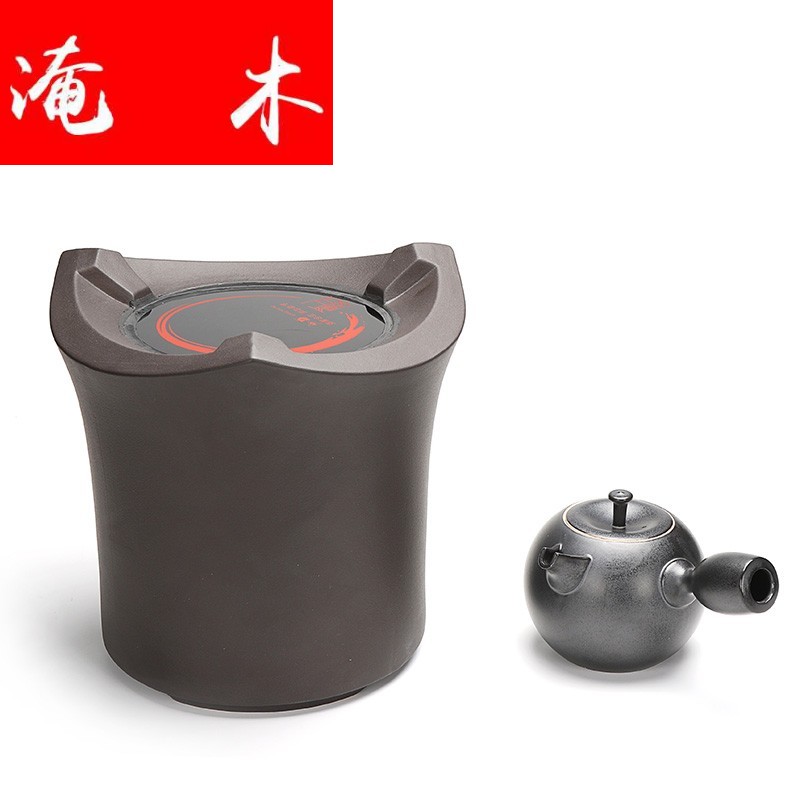 Submerged wood girder restoring ancient ways the jug kung fu tea set special ceramic electric kettle induction cooker kettle boil water pot