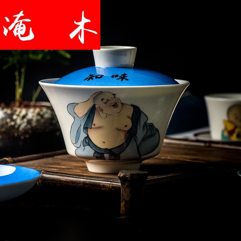 Submerged wood hand - made ipads China tea sets tea tureen kongfu tea cups custom - made designs