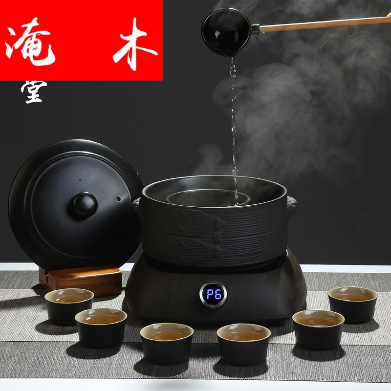 Submerged wood Wen Xuantang ceramic cooking temperature tea, black tea is the tea, the electric TaoLu dry boil tea tea stove suit kung fu