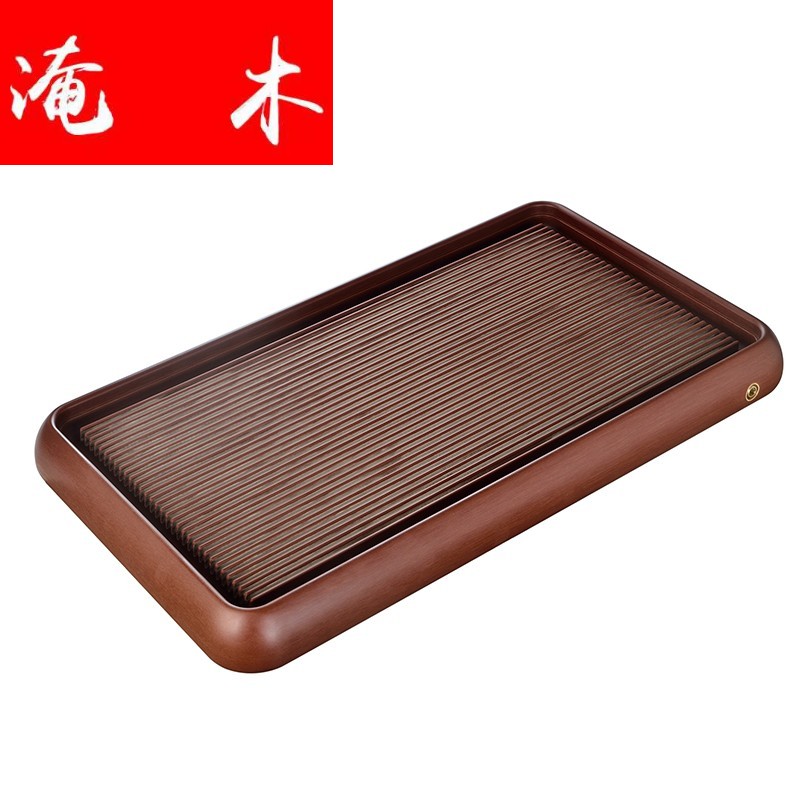 Flooded wood Germany makings high - grade tea tray bakelite tea tray bakelite round edge tea tea table kunfu tea are it